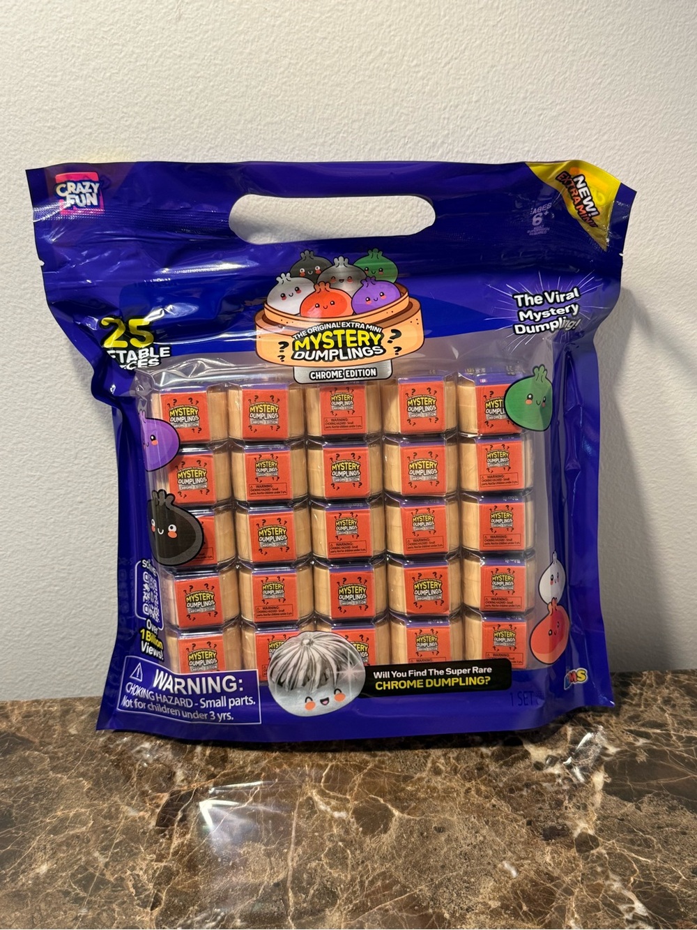 Mystery Dumplings Chrome Edition Surprise Pack - Orange